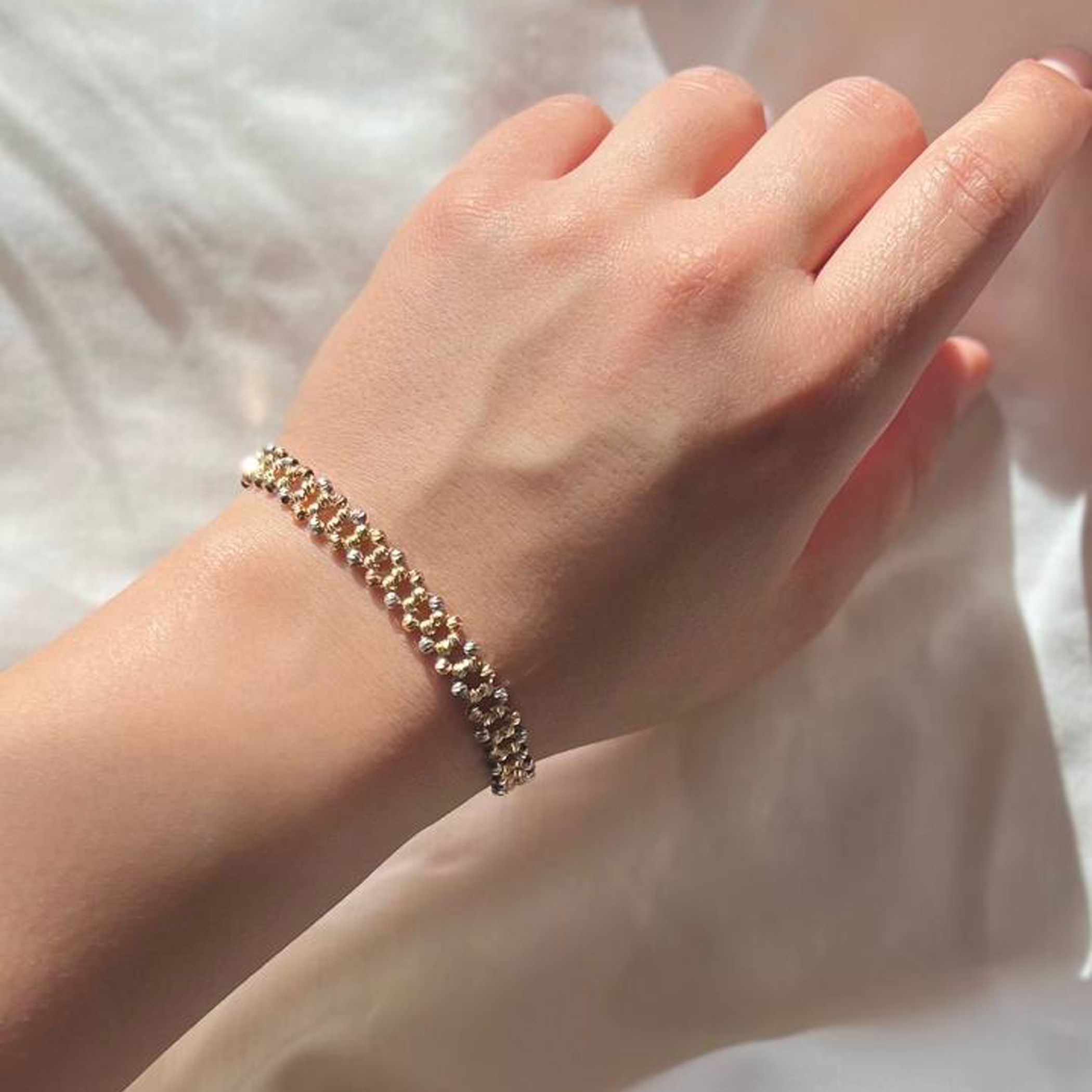 دستبند زنانه طلا